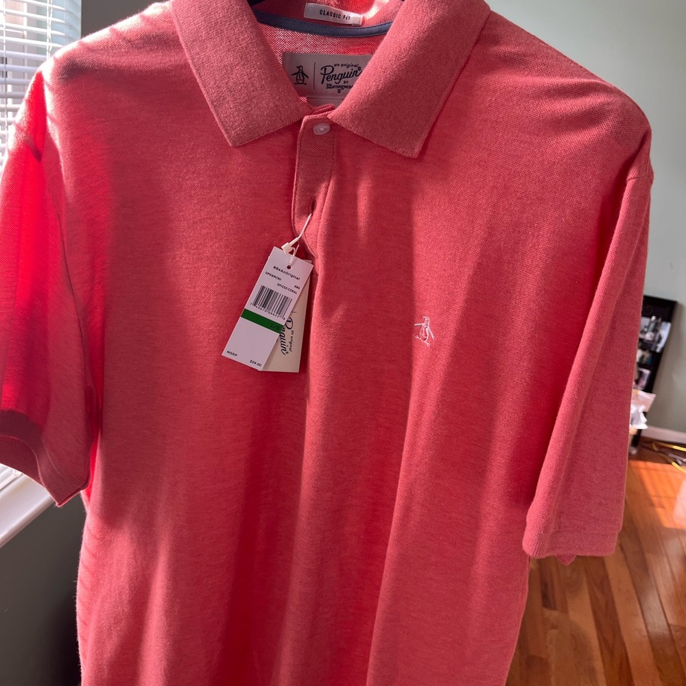 NWT Penguin shirt. Size large